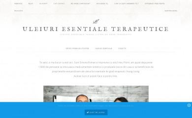 uleiuriesentialeterapeutice.ro screenshot
