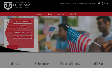 ulfcu.com screenshot