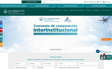 ulibertadores.edu.co screenshot