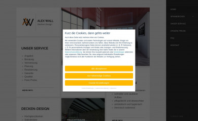 ulm-spanndecken.de screenshot