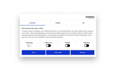 ulrikawester.dk screenshot