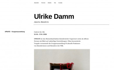 ulrikedamm.de screenshot