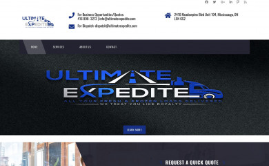 ultimateexpedite.com screenshot