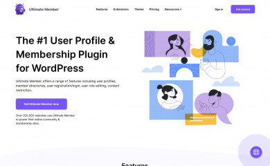 http://ultimatemember.com screenshot