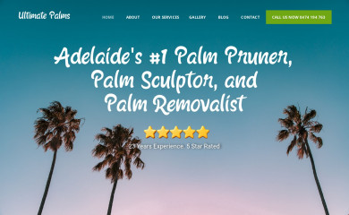 ultimatepalms.com.au screenshot