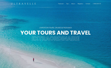 ultravelle.com.au screenshot