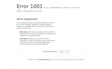 http://umbrella.al screenshot