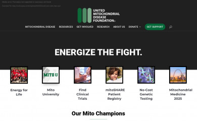 umdf.org screenshot