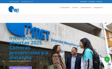 umet.edu.ar screenshot