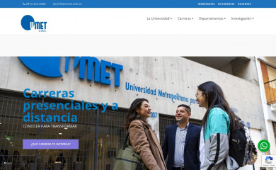 umet.edu.ar screenshot