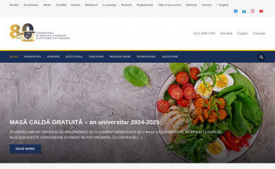 umft.ro screenshot