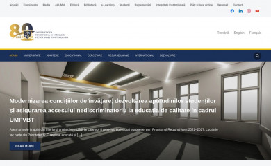 umft.ro screenshot