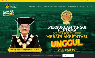 umi.ac.id screenshot