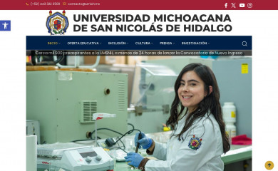 umich.mx screenshot