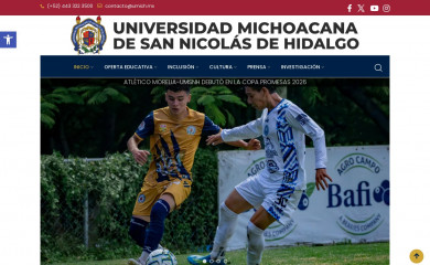 umich.mx screenshot