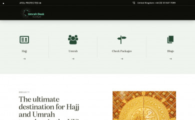 umrahdesk.com screenshot