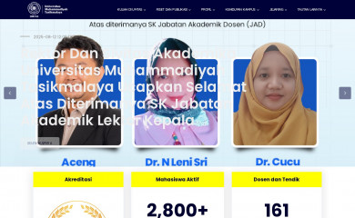 umtas.ac.id screenshot