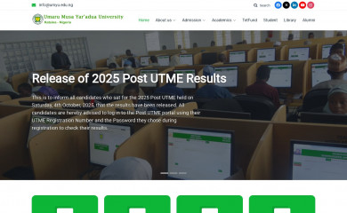 umyu.edu.ng screenshot
