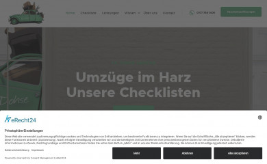 umzuege-dohse.de screenshot