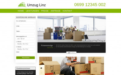 umzuglinz.at screenshot