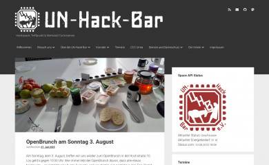un-hack-bar.de screenshot
