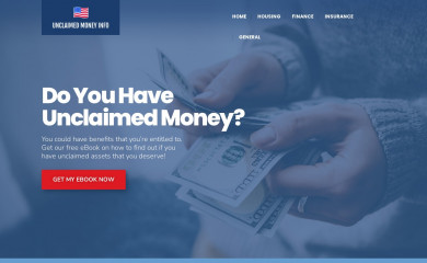 unclaimedmoneyinfo.com screenshot
