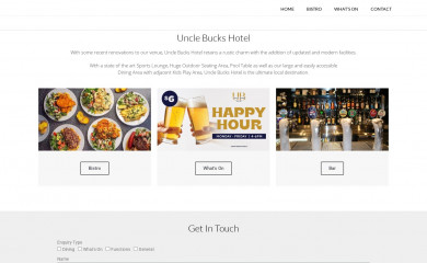 unclebuckshotel.com screenshot