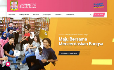 unama.ac.id screenshot