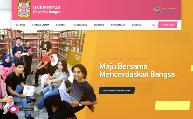 unama.ac.id screenshot