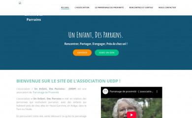 unenfantdesparrains.fr screenshot