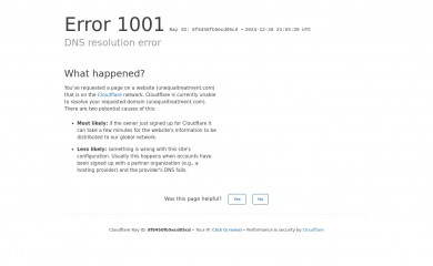 unequaltreatment.com screenshot