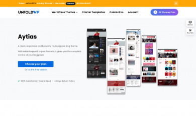 http://unfoldwp.com/products/aytias/ screenshot