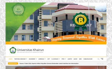 unkhair.ac.id screenshot