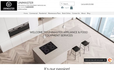 unimaster.ca screenshot