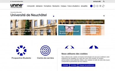 unine.ch screenshot