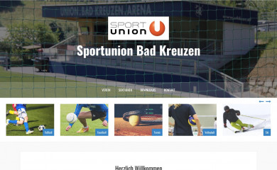unionbadkreuzen.at screenshot