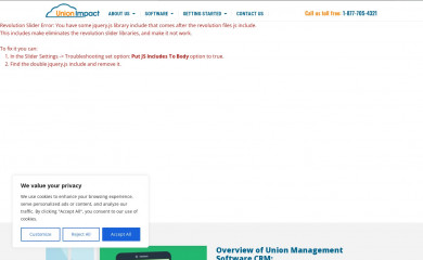 unionimpact.com screenshot