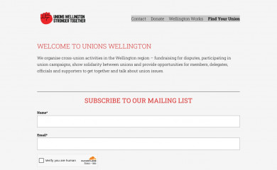 unionswellington.org.nz screenshot