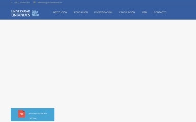 uniandes.edu.ec screenshot