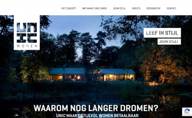 unicwonen.nl screenshot
