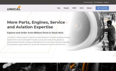 unical.com screenshot