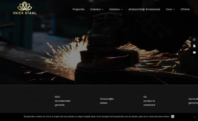 uniekstaal.nl screenshot