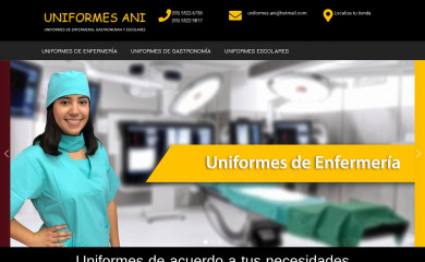 uniformesani.com.mx screenshot