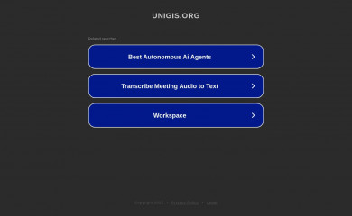 unigis.org screenshot