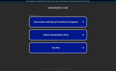 unihedef.com screenshot