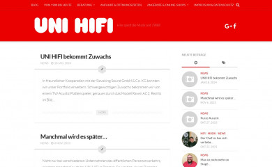 unihifi.com screenshot