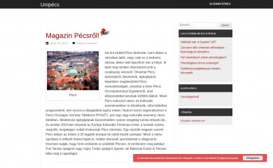 unipecs.hu screenshot
