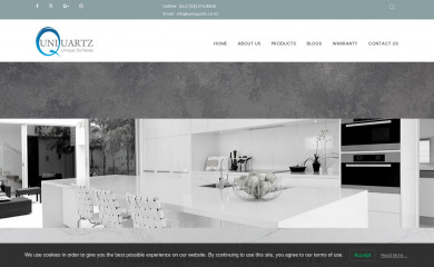 uniquartz.co.nz screenshot