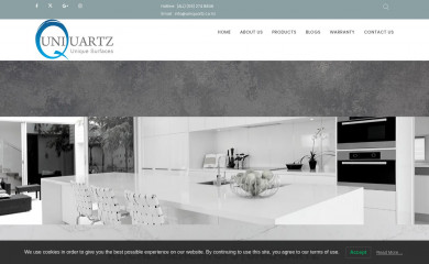 uniquartz.co.nz screenshot