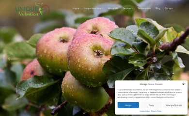 unique-nutrition.co.uk screenshot